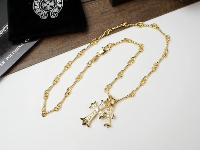 Cozy Chrome Hearts Necklaces 236875