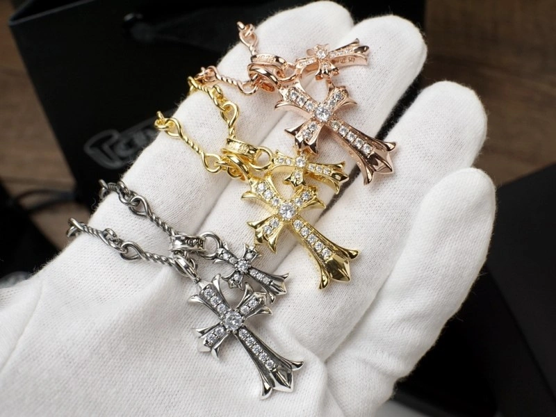 Cozy Chrome Hearts Necklaces 236875