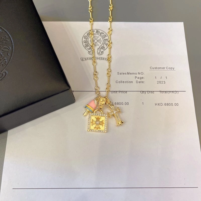 Chrome Hearts Necklaces Popular 236791