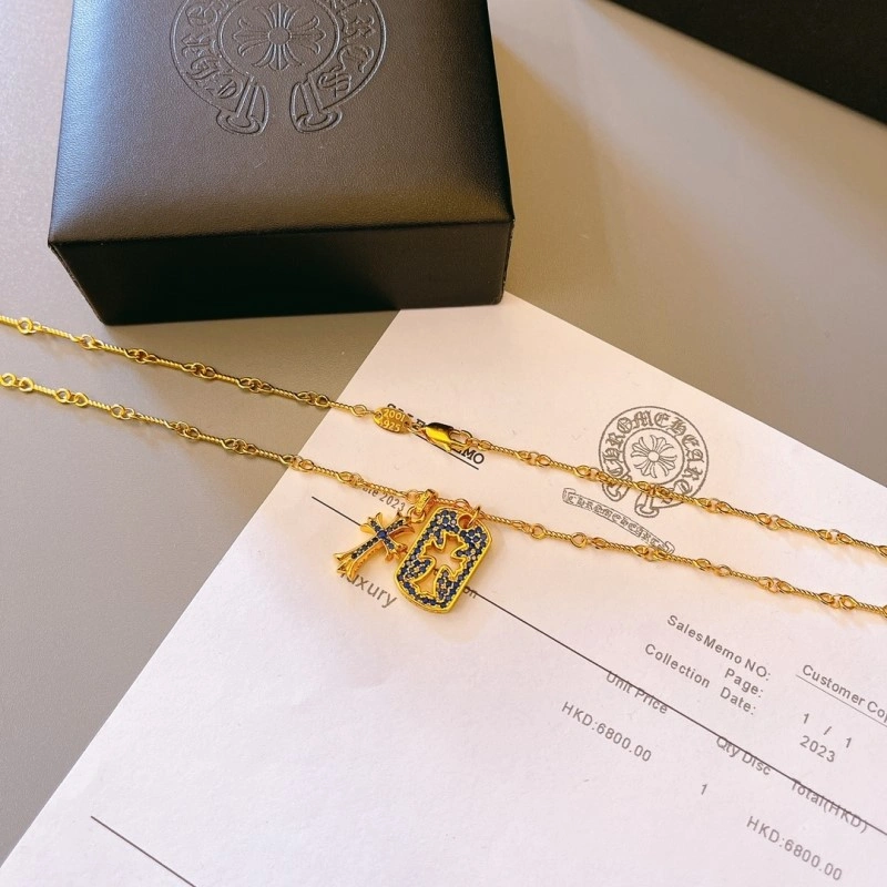 HighQuality Chrome Hearts Necklaces 236805