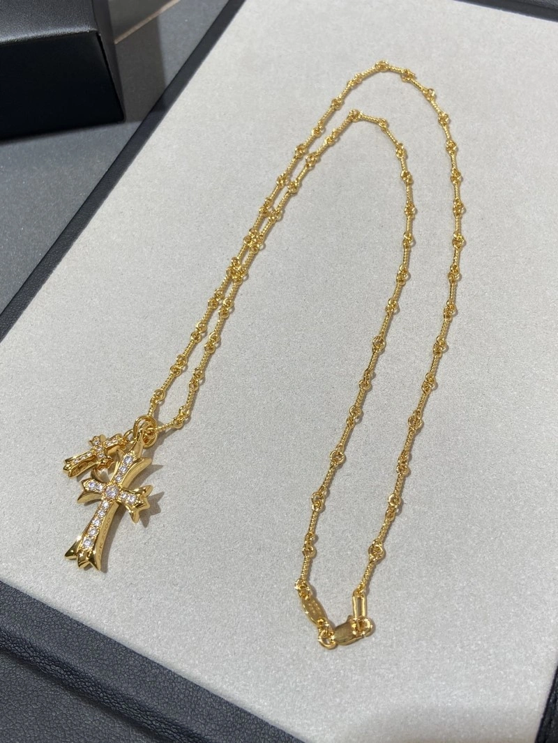 Seasonal Chrome Hearts Necklaces 236741