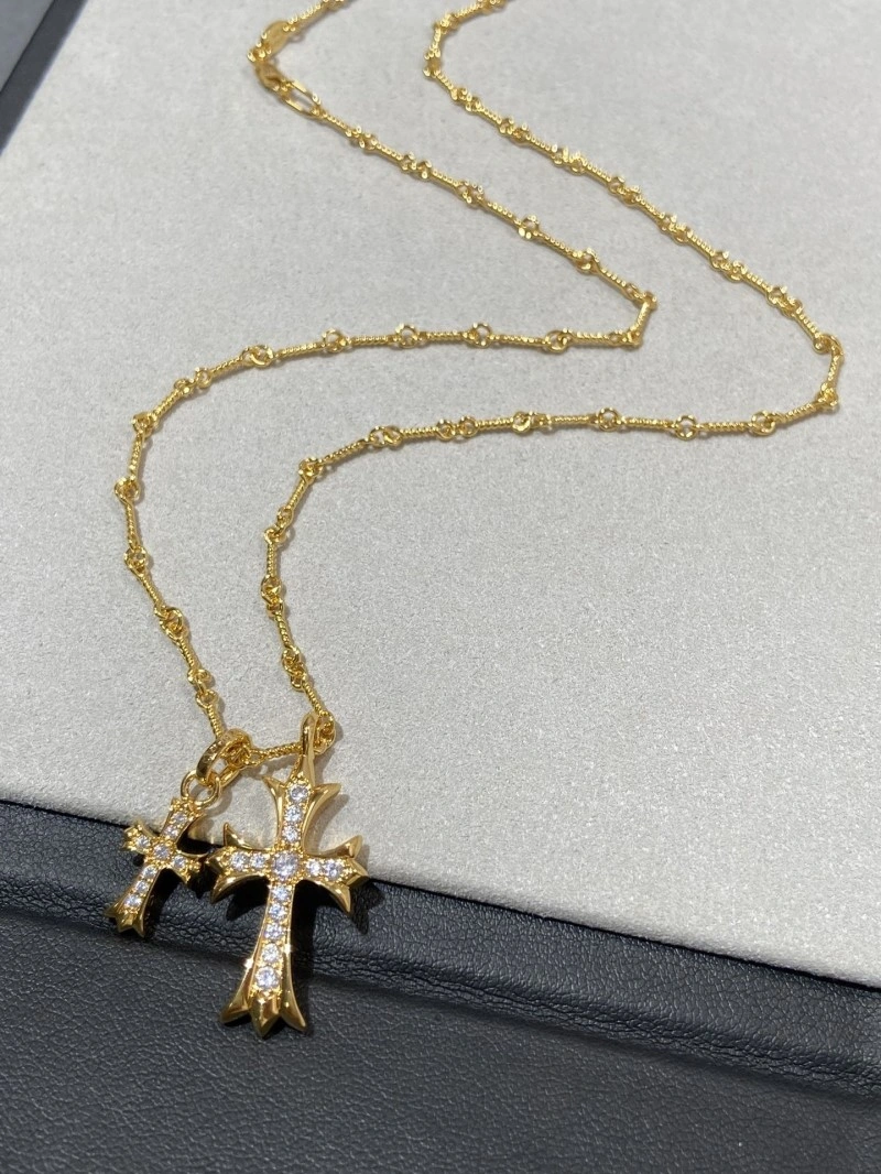 Seasonal Chrome Hearts Necklaces 236741