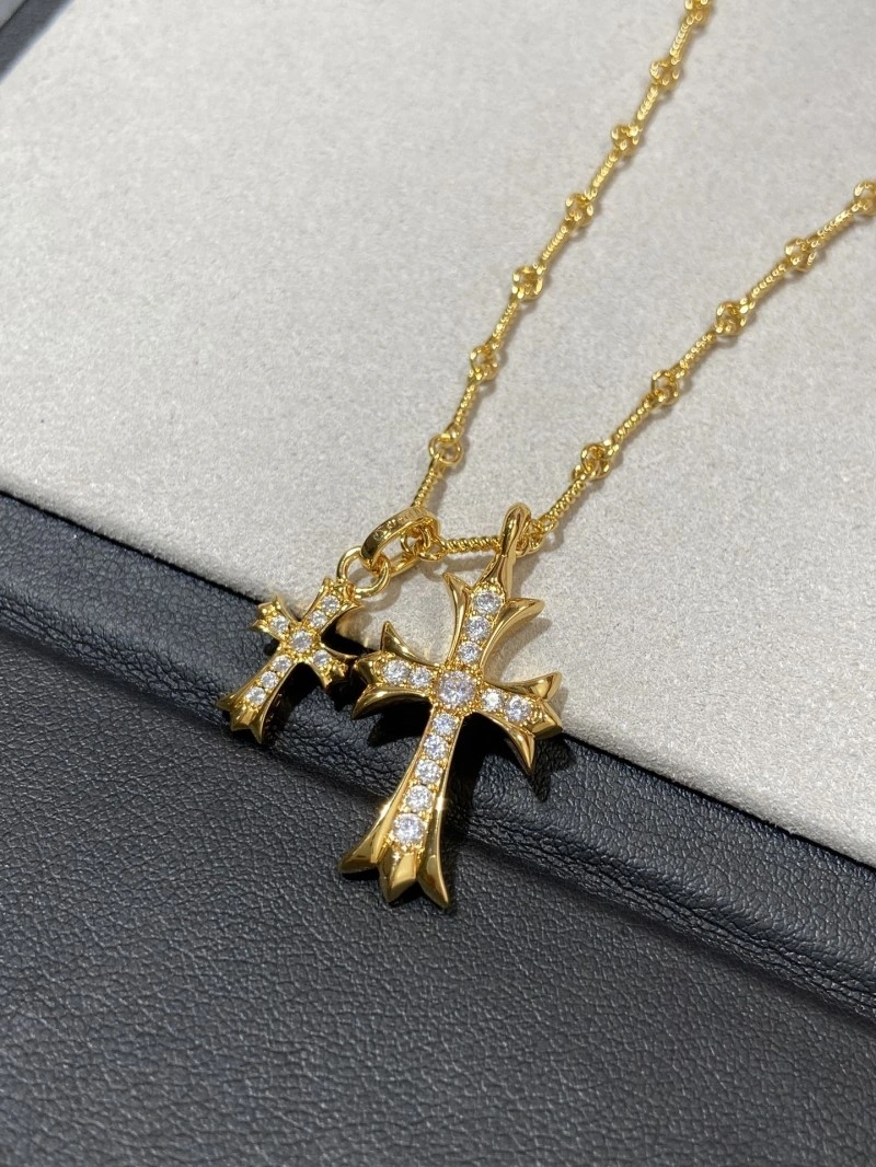Seasonal Chrome Hearts Necklaces 236741