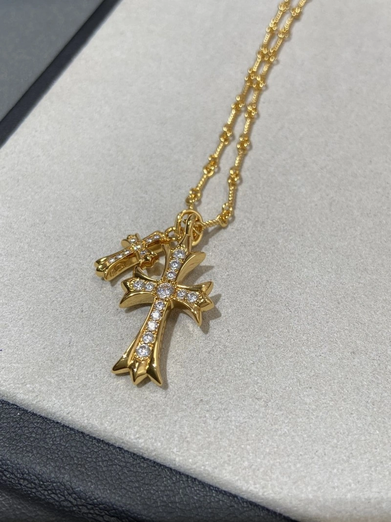Seasonal Chrome Hearts Necklaces 236741