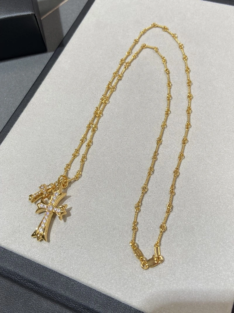 Seasonal Chrome Hearts Necklaces 236741