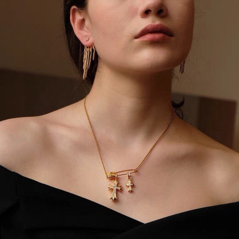 Minimalist Chrome Hearts Necklaces 236696