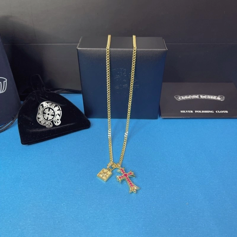 Packable Chrome Hearts Necklaces 236681