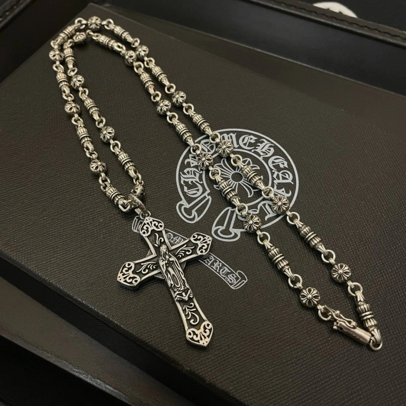 Compact Chrome Hearts Necklaces 236640