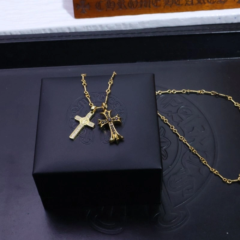 WaterResistant Chrome Hearts Necklaces 236621