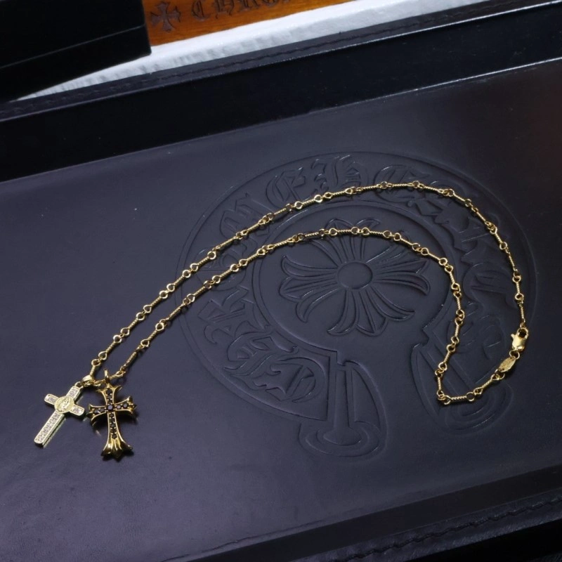 WaterResistant Chrome Hearts Necklaces 236621