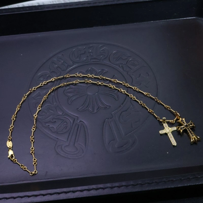 WaterResistant Chrome Hearts Necklaces 236621
