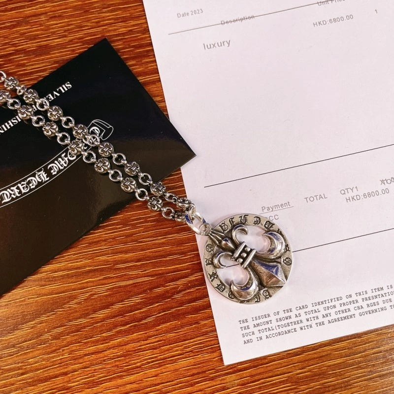 Breathable Chrome Hearts Necklaces 236601