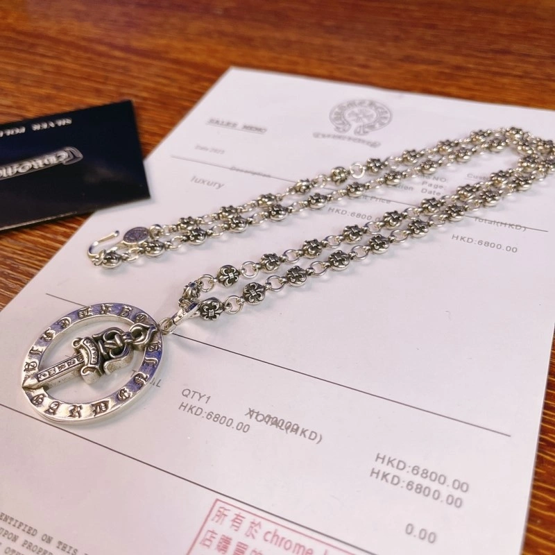 SoftTouch Chrome Hearts Necklaces 236596