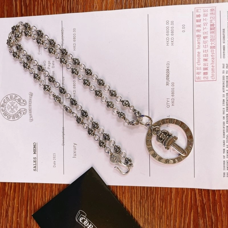 SoftTouch Chrome Hearts Necklaces 236596