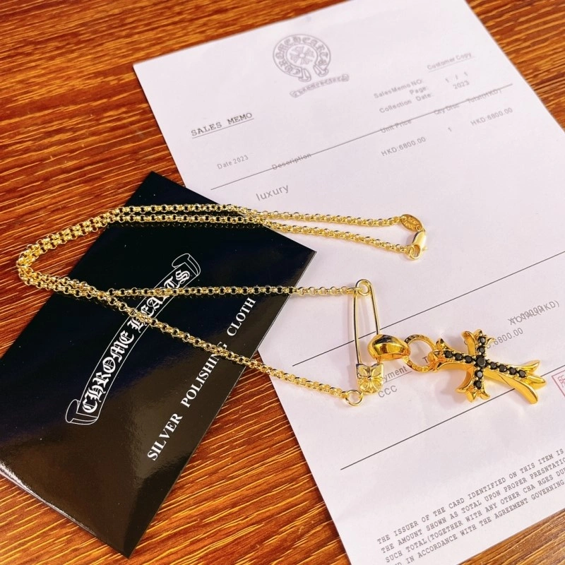 ZipUp Chrome Hearts Necklaces 236591