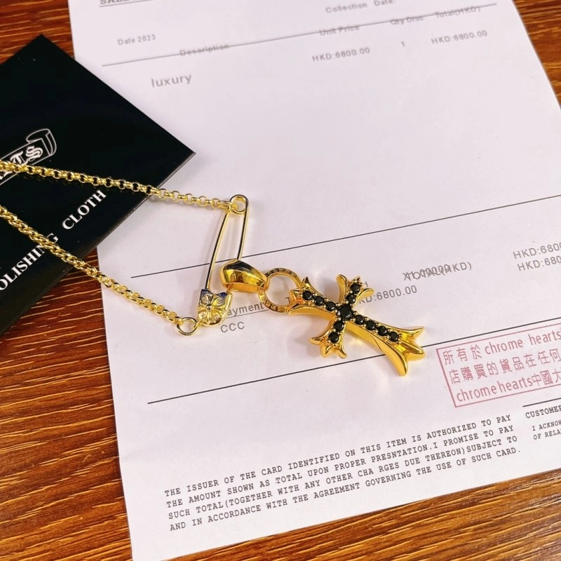 ZipUp Chrome Hearts Necklaces 236591