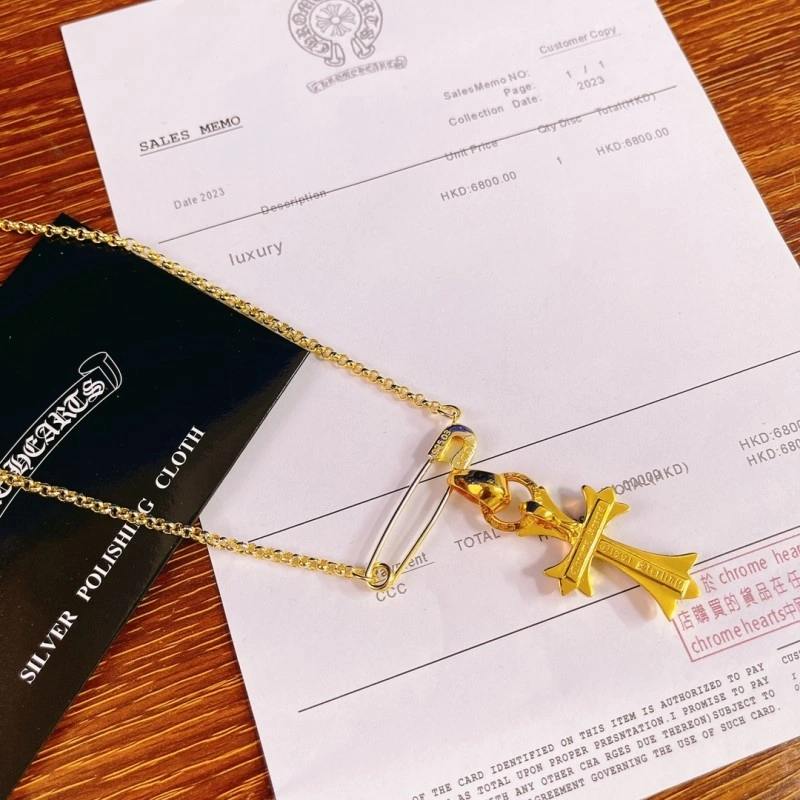 ZipUp Chrome Hearts Necklaces 236591