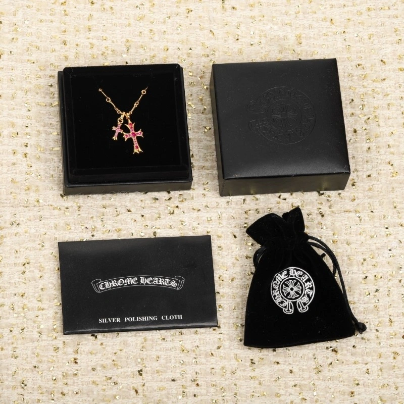 Seasonal Chrome Hearts Necklaces 236574