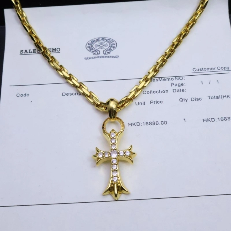 Functional Chrome Hearts Necklaces 236554