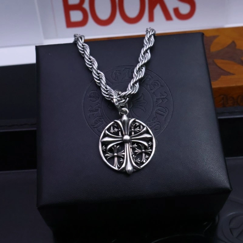 Seasonal Chrome Hearts Necklaces 236537