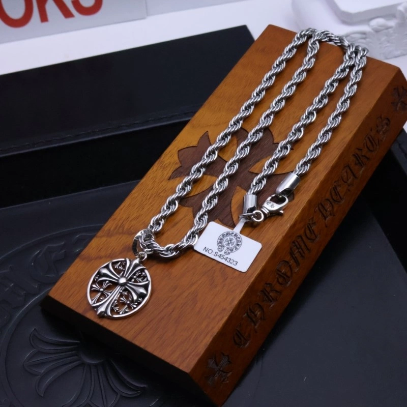 Seasonal Chrome Hearts Necklaces 236537