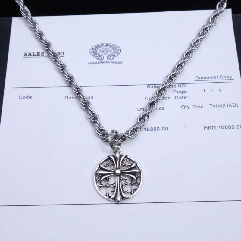 Seasonal Chrome Hearts Necklaces 236537