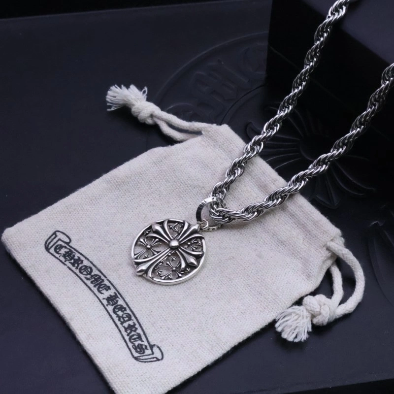 Seasonal Chrome Hearts Necklaces 236537