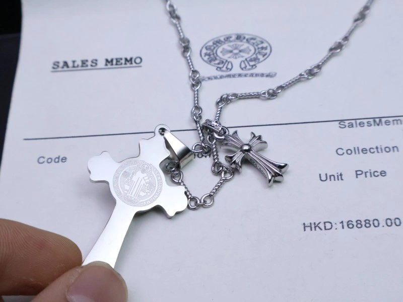 SmoothTexture Chrome Hearts Necklaces 236526