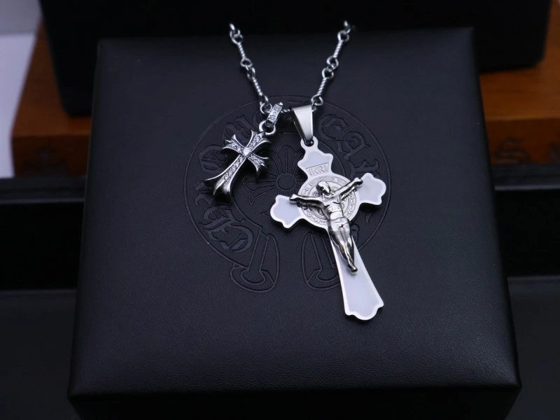 SmoothTexture Chrome Hearts Necklaces 236526