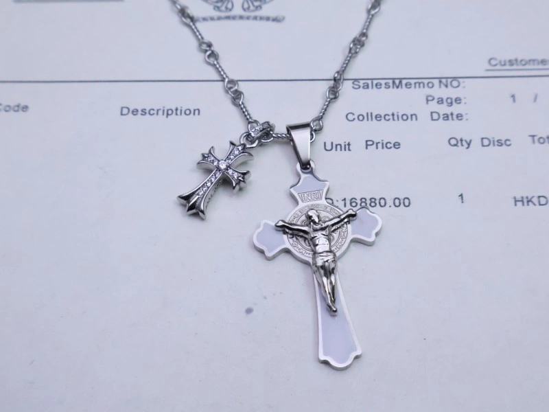 SmoothTexture Chrome Hearts Necklaces 236526