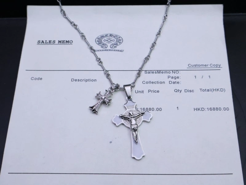 SmoothTexture Chrome Hearts Necklaces 236526