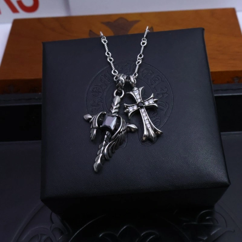 HighQuality Chrome Hearts Necklaces 236498