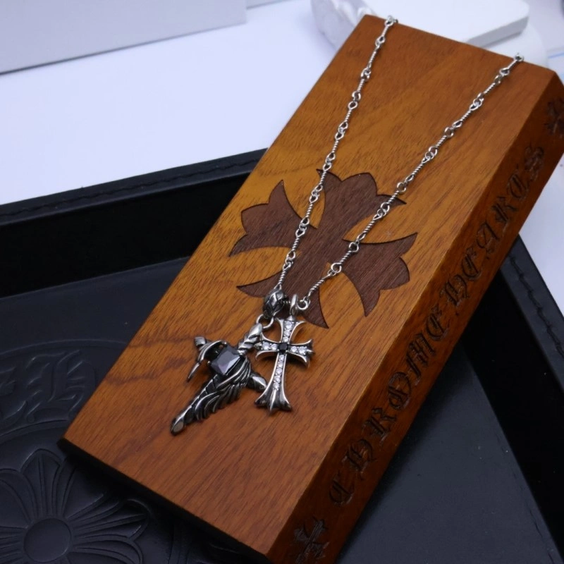 HighQuality Chrome Hearts Necklaces 236498