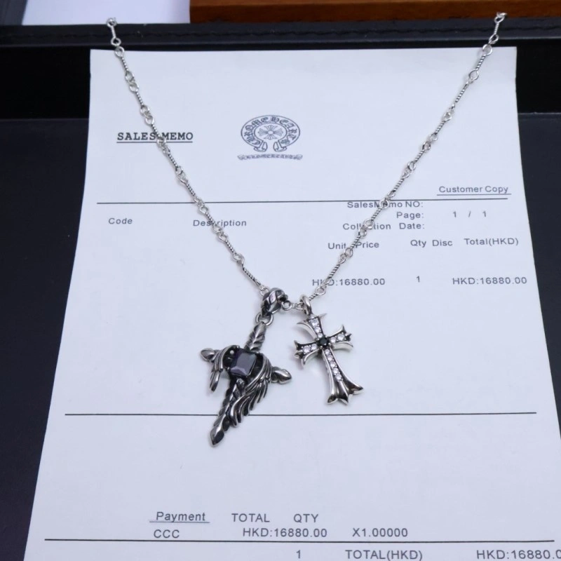 HighQuality Chrome Hearts Necklaces 236498