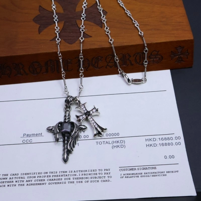 HighQuality Chrome Hearts Necklaces 236498
