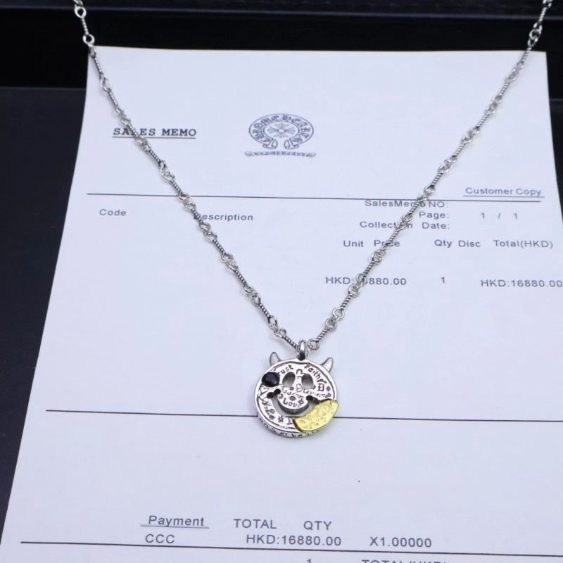 Effortless Chrome Hearts Necklaces 236485