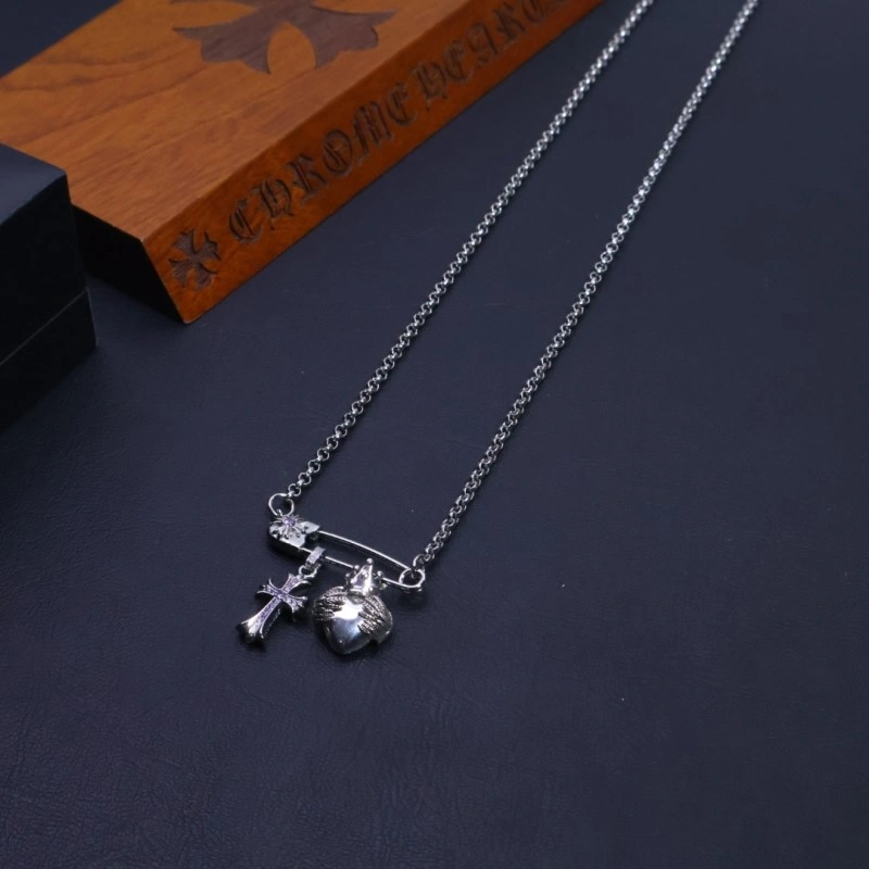 Effortless Chrome Hearts Necklaces 236478