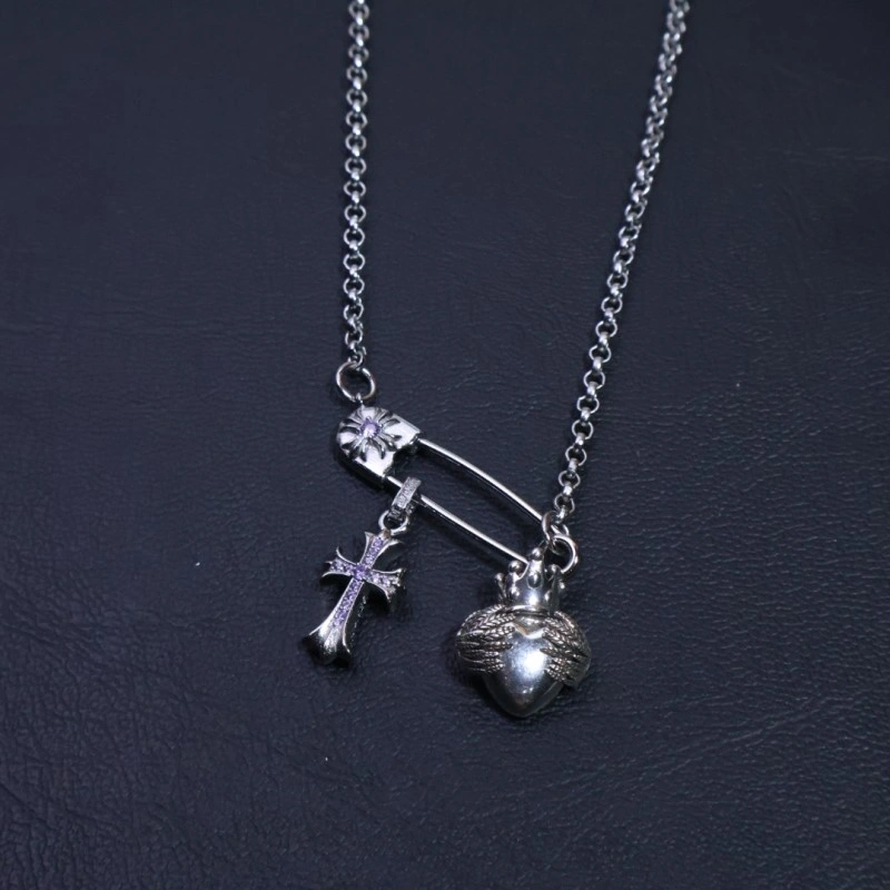 Effortless Chrome Hearts Necklaces 236478