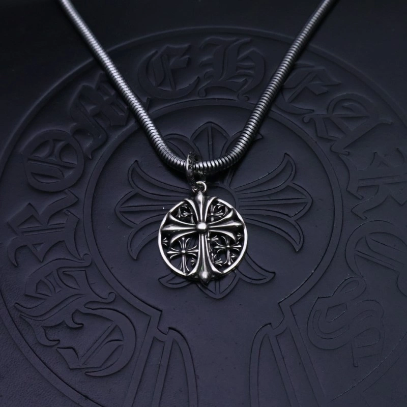 Comfortable Chrome Hearts Necklaces 236493