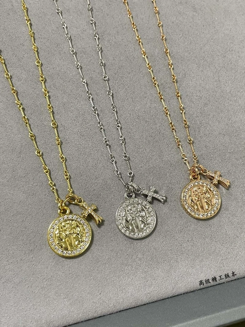 Breathable Chrome Hearts Necklaces 236440
