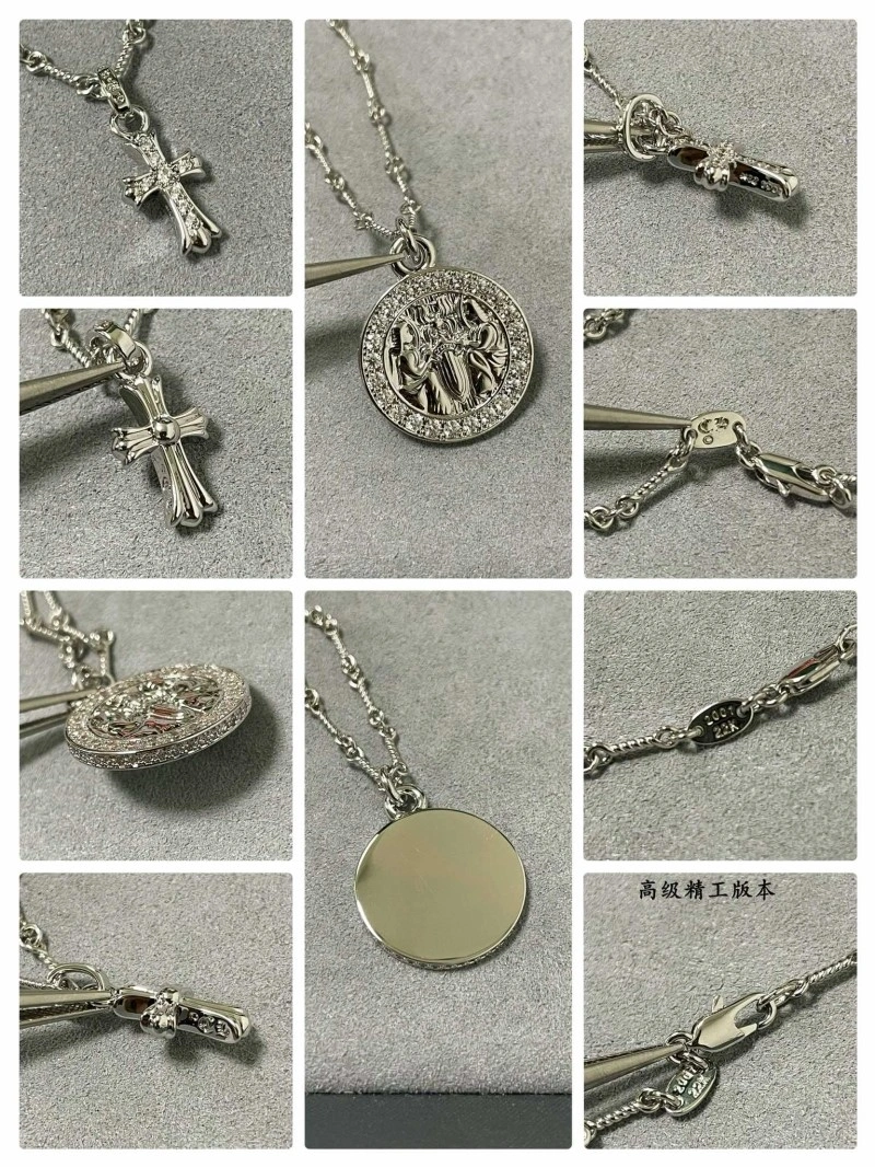 Breathable Chrome Hearts Necklaces 236440