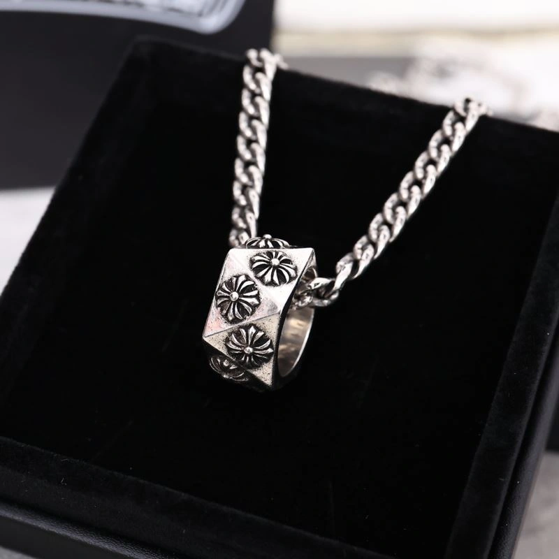 Cozy Chrome Hearts Rings 242335