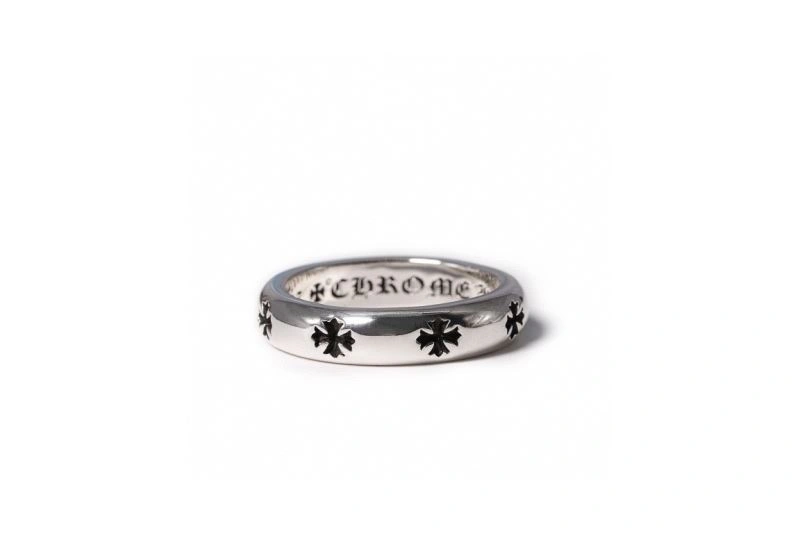 Sleek Chrome Hearts Rings 241561