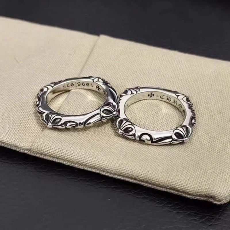 SoftTouch Chrome Hearts Rings 240943