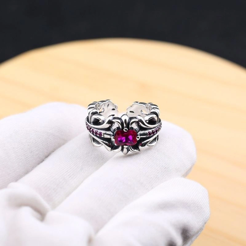 Bright Chrome Hearts Rings 240915