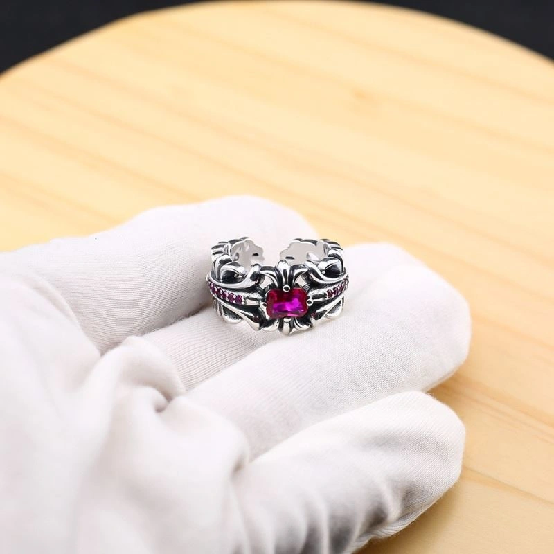 Bright Chrome Hearts Rings 240915