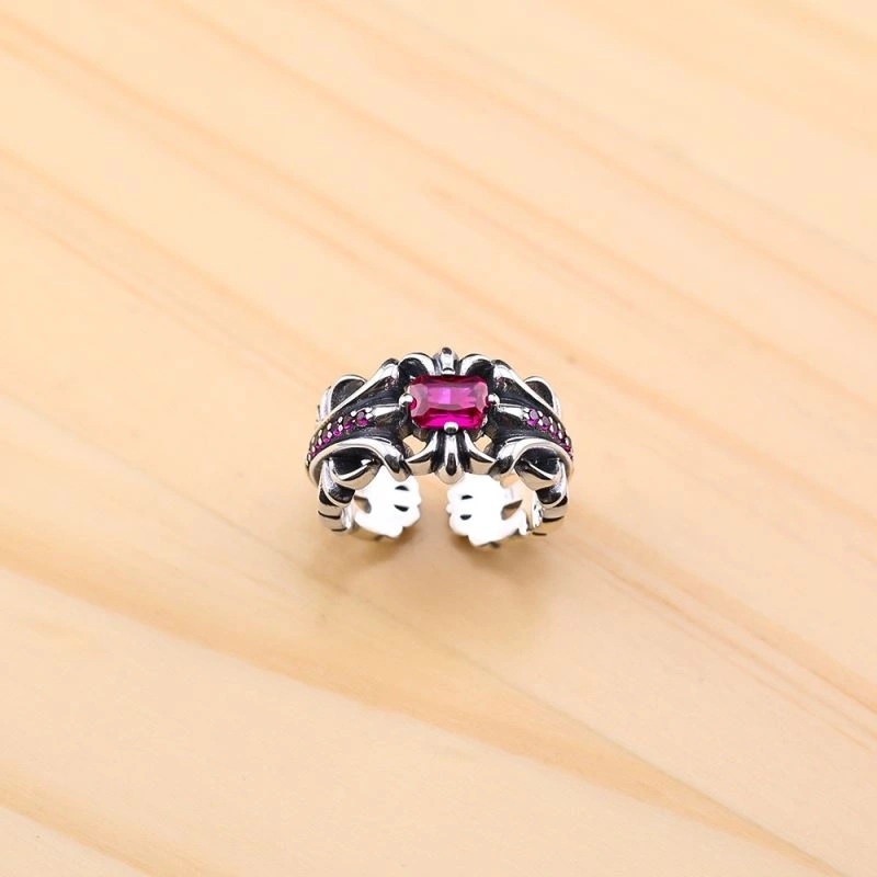 Bright Chrome Hearts Rings 240915