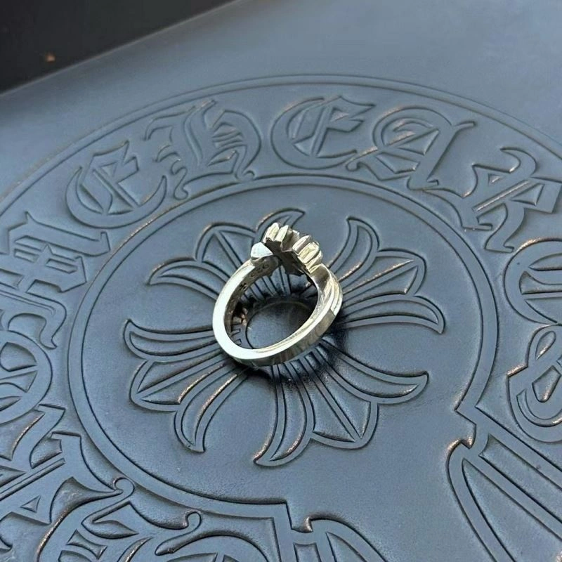 Chic Chrome Hearts Rings 240918