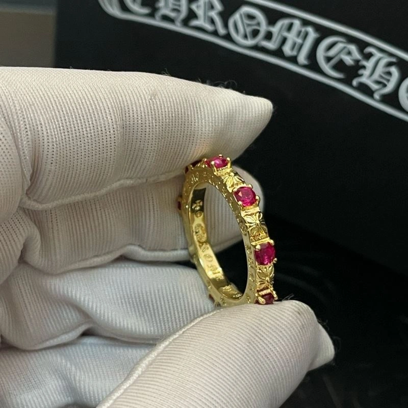 Seasonal Chrome Hearts Rings 240407