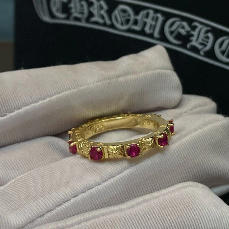 Seasonal Chrome Hearts Rings 240407
